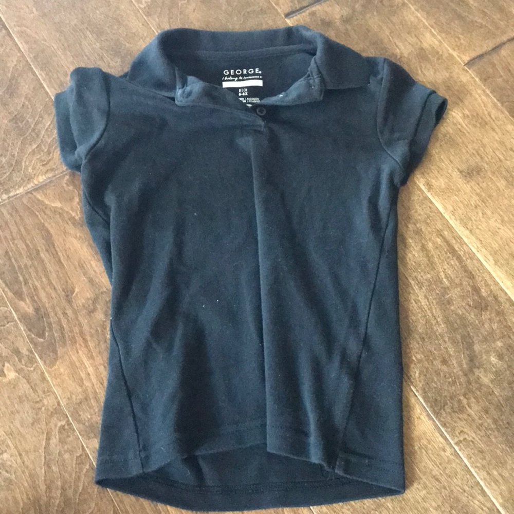 Black school shirt